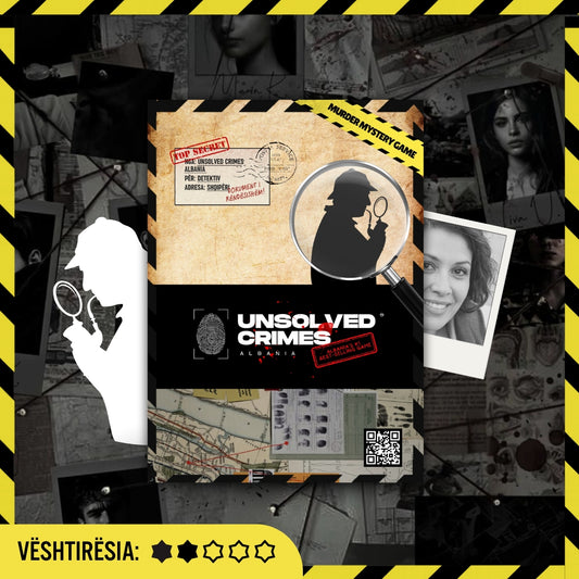 CASE NR. 1 | M. Anderson | DOSJA FIZIKE + CERTIFIKATA "Private Detective"