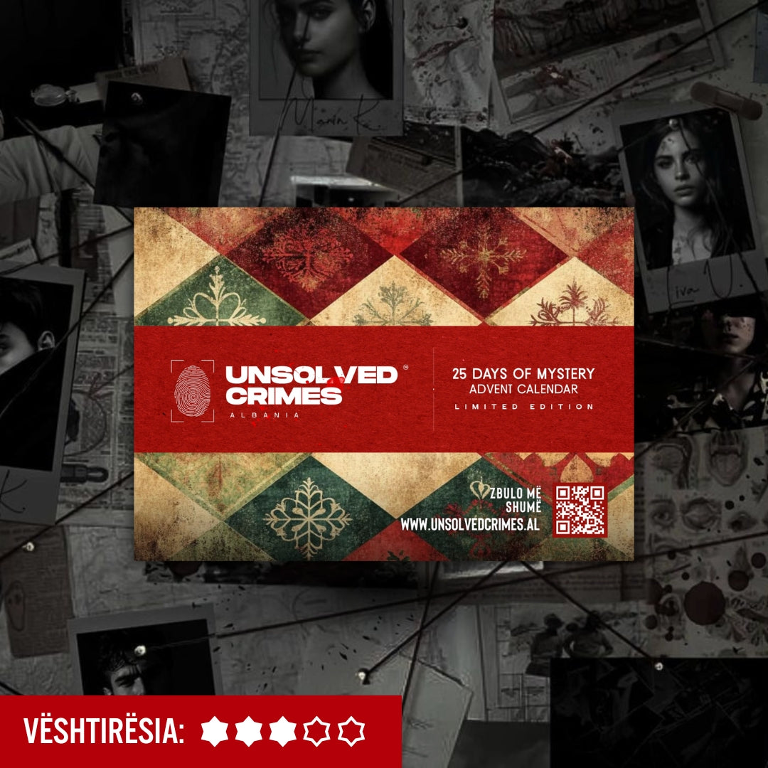 25 Days of Mystery | Advent Calendar 2025 | Vrasje në Klubin e Librave | Limited Edition