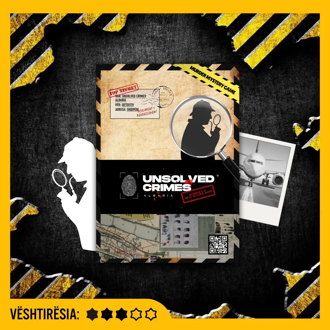 CASE NR. 6 | Fluturimi 709 | DOSJA FIZIKE + CERTIFIKATA "Private Detective"